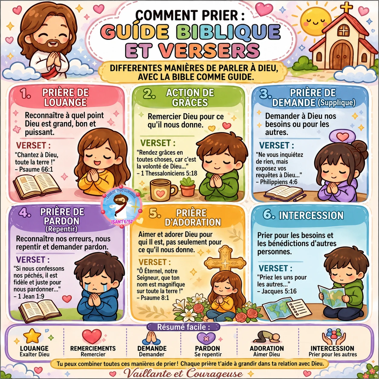 Guide pour apprendre à prier