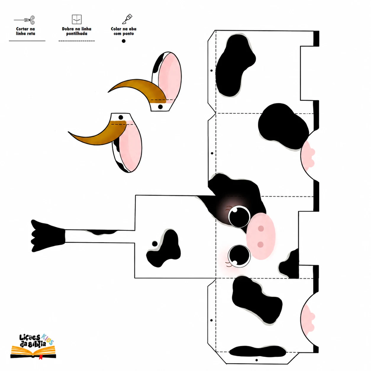Modèle de vache