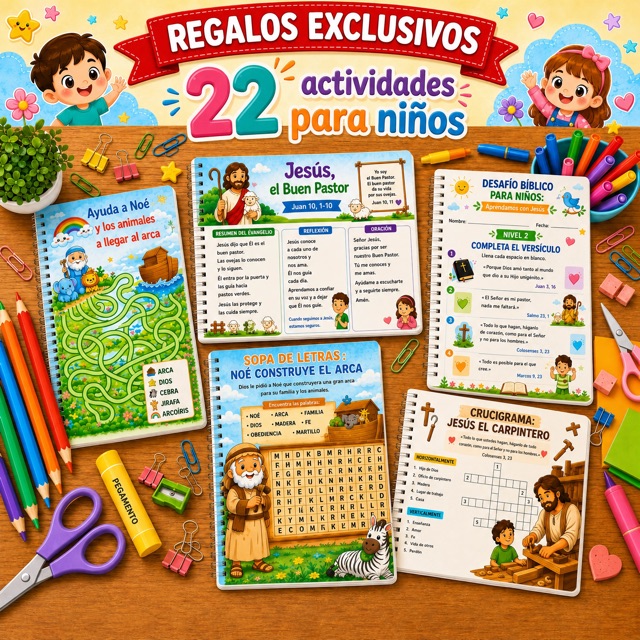 22 actividades bíblicas
